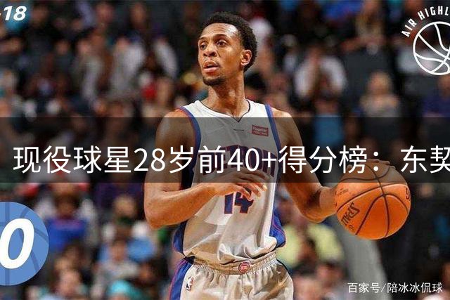 现役球星28岁前40+得分榜：东契奇力压詹杜居首